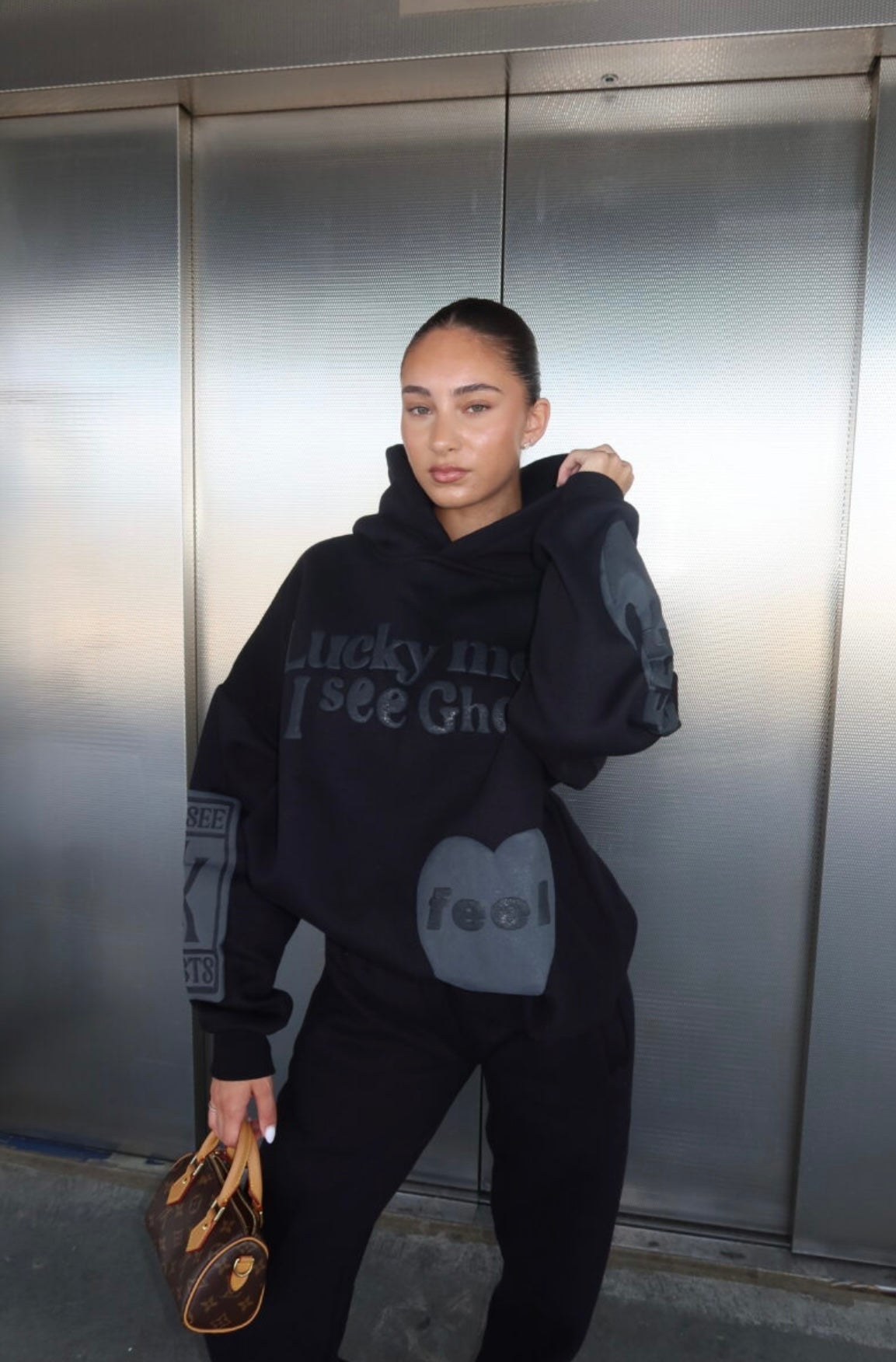 GHOST HOODIE AW24 BLACK